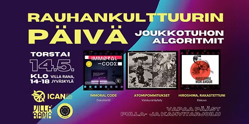 Rauhankulttuurin p\u00e4iv\u00e4: Joukkotuhon algoritmit