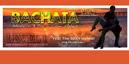BACHATA dance classes for Beginners