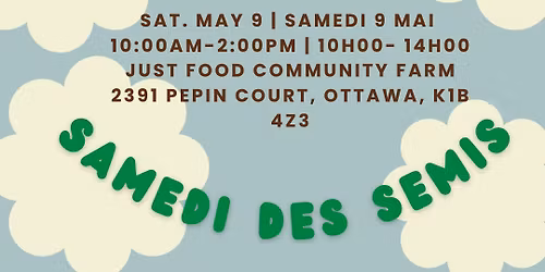Seedling Saturday 2026