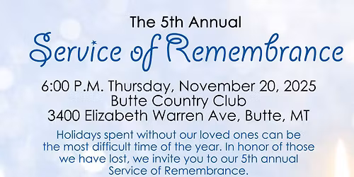 Service of Remembrance 2025