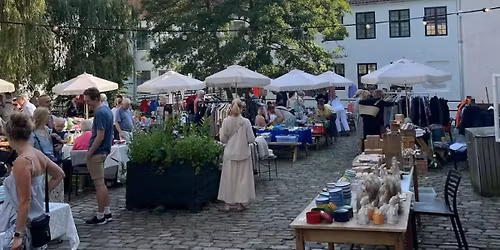 Loppemarked i Sluseg\u00e5rden 