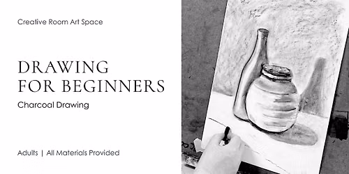 Charcoal Drawing | Beginner Art Class | Morning Session | Brisbane
