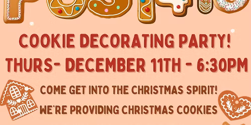 Cookie Decorating at Post 416