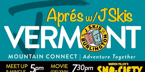 VERMONT | Apr\u00e9s Mixer in Burlington at J Skis 11\/22 