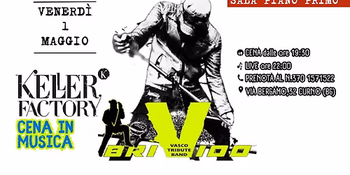 Cena in Musica con Brivido Vasco  (Piano Primo)