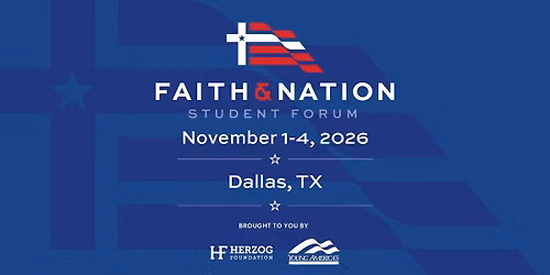 Faith & Nation Student Forum