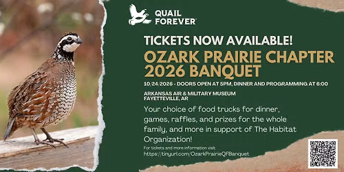 Ozark Prairie QF 2026 Chapter Banquet