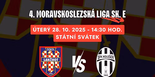 TJ Sokol Lan\u017ehot - SFK ELKO Hole\u0161ov - 4. liga \u26bd\ufe0f