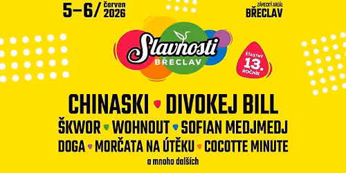 Slavnosti B\u0159eclav 2026