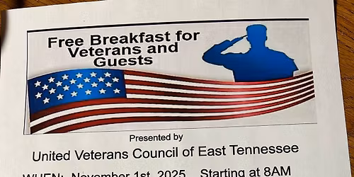 Free Veteran\u2019s Breakfast