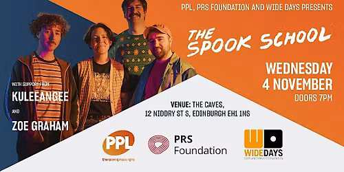 The Spook School + KuleeAngee + Zoe Graham