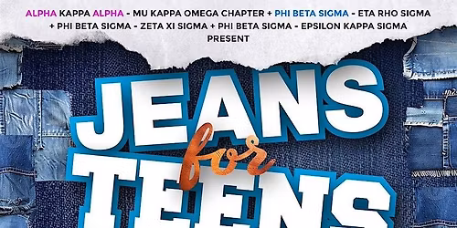 JEANS for TEENS - Saturday April 11th at STYX + STONE