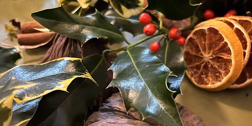 Christmas wreath-making workshop