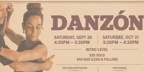 Introduction to Danz\u00f3n\u2013Cuban Dance Workshop