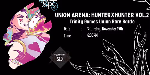 Union Arena: HunterxHunter Vol. 2 Rare Battle