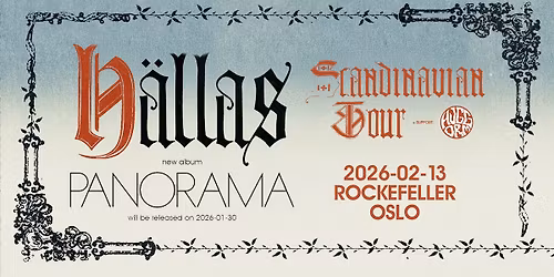 H\u00e4llas + support: Huggorm \/\/ Rockefeller \/\/ Pres. av Luger