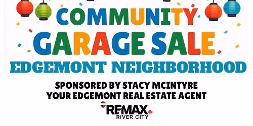 Community Garage Sale- Edgemont Neighbourhood