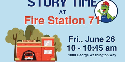 Storytime at Fire Station 71