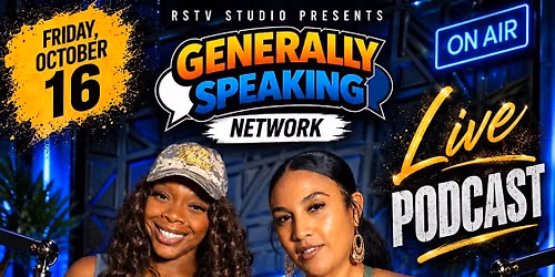 Generally Speaking  LIVE + Meet & Greet
