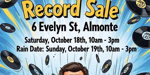 Massive Vinyl Record Sale