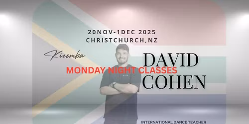 Monday Kizomba classes with David Cohen