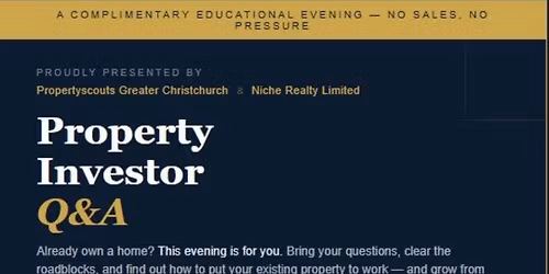 Property investors Q & A