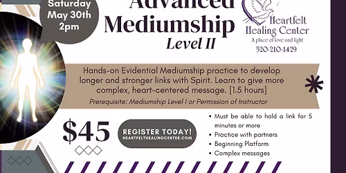 Class: Advanced Mediumship Level II