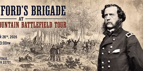 Crawford's Brigade at Cedar Mountain Battlefield Tour
