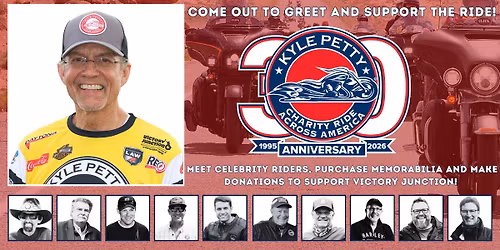 Kyle Petty Charity Ride Visits Wichita, KS!