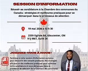 R\u00e9ussir sa candidature \u00e0 la Chambre des communes du Canada