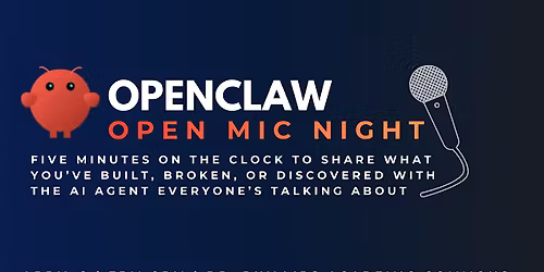 Openclaw Open Mic Night