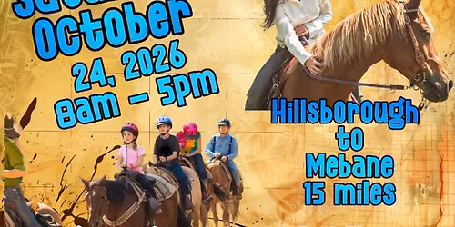 Occaneechi Trading Path Trail Ride 2026