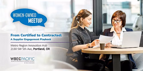 From Certified to Contracted: A Supplier Engagement Playbook