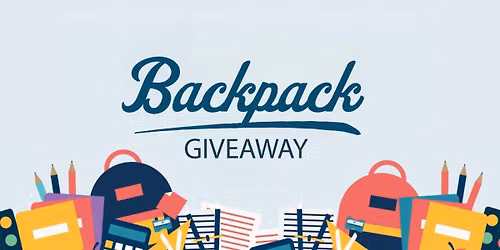 Backpack Giveaway at the Augusta Dream Center
