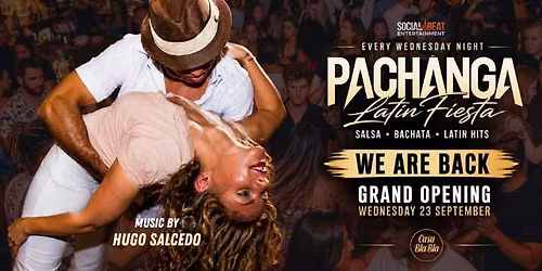 WEDNESDAY LATIN NIGHTS ARE BACK AT CASABLABLA! \ud83d\udd25