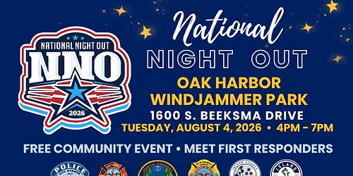 National Night Out Oak Harbor Whidbey Island