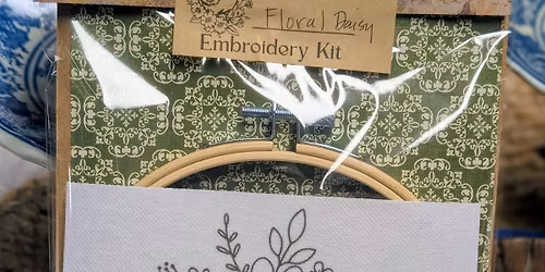 Beginner-friendly stitching class