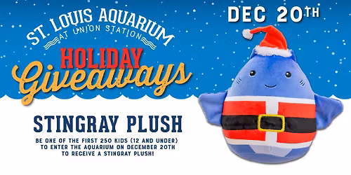 Santa Ray Plush Giveaway - 12\/20