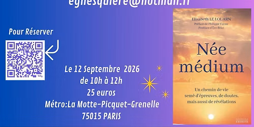 Atelier avec Elisabeth LE LOUARN \u00e0 Paris !!!! 10 places !