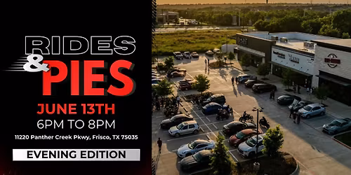 Rides & Pies - June 2026