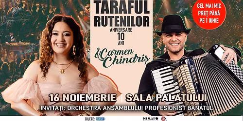 Taraful Rutenilor \u0219i Carmen Chindri\u0219 - Aniversare 10 ani