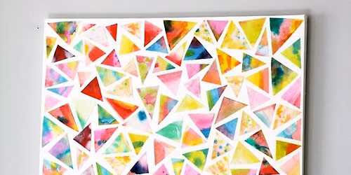 Crazy Crafters - Watercolour Collage