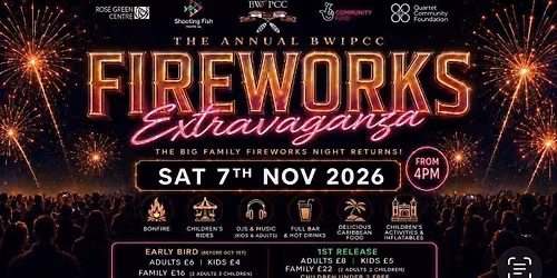 THE ANNUAL BRISTOL FIREWORKS EXTRAVAGANZA 