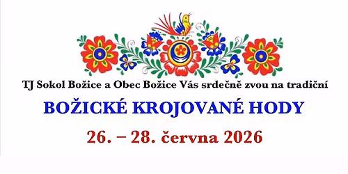 BO\u017dICK\u00c9 KROJOVAN\u00c9 HODY 2026
