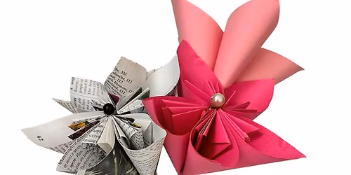 Kusadama Origami  Flower Craft with Heather Scott