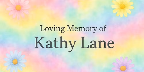 To celebrate the life of Kathy Lane \ud83e\udebd\u2728