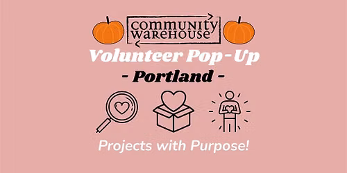 Volunteer Pop Up: Portland