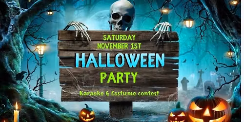 Halloween karaoke party