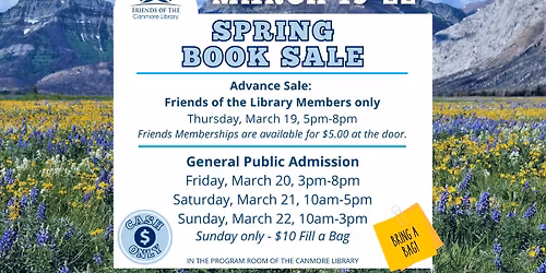 Friends of the Library Spring Book Sale
