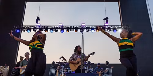 Ziggy Marley and Trombone Shorty at Koussevitzky Music Shed at Tanglewood
